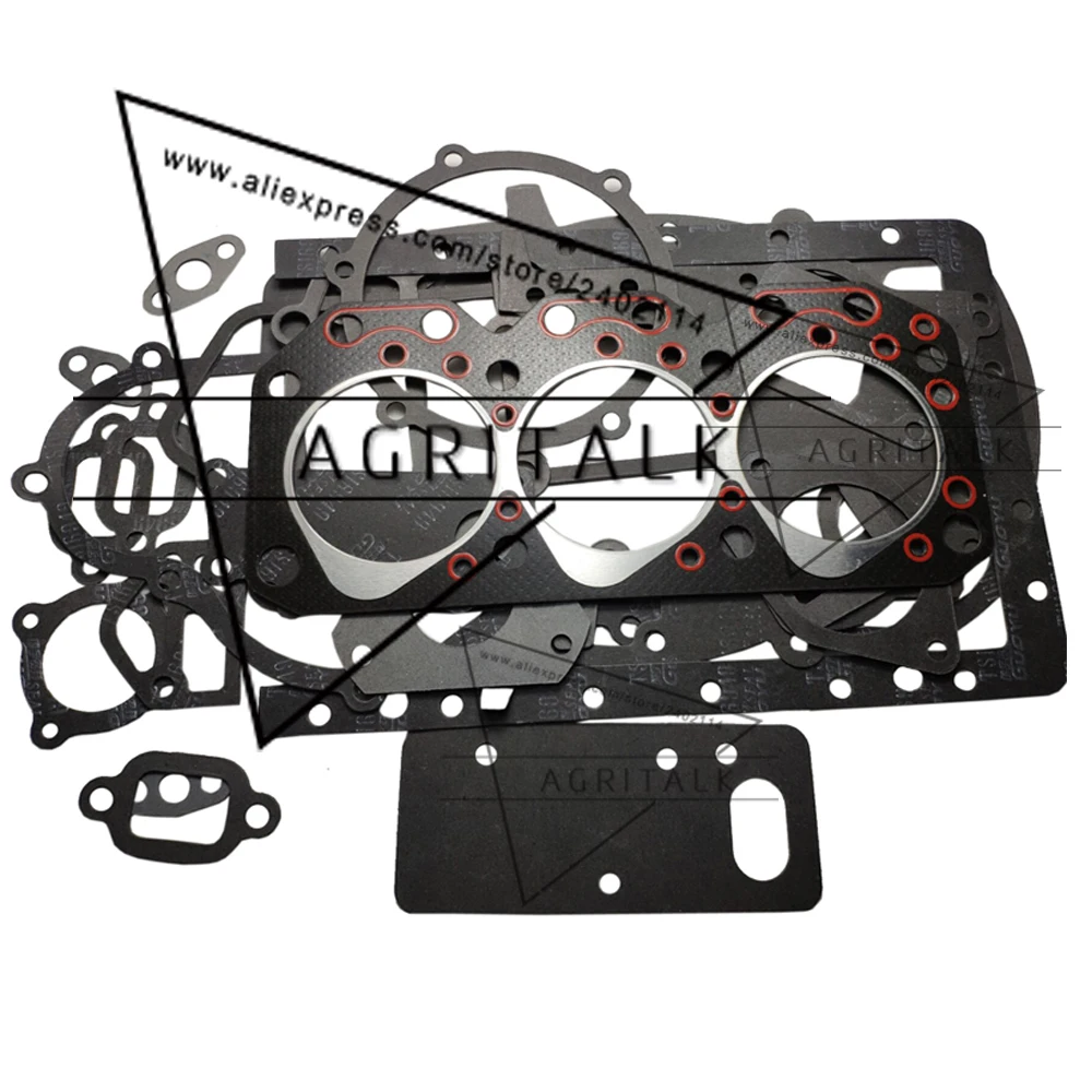 Y385T 1 -01004 , Gaskets kit including cylinder head gasket for Yangdong Y385T for tractor Jinma tractor JM254