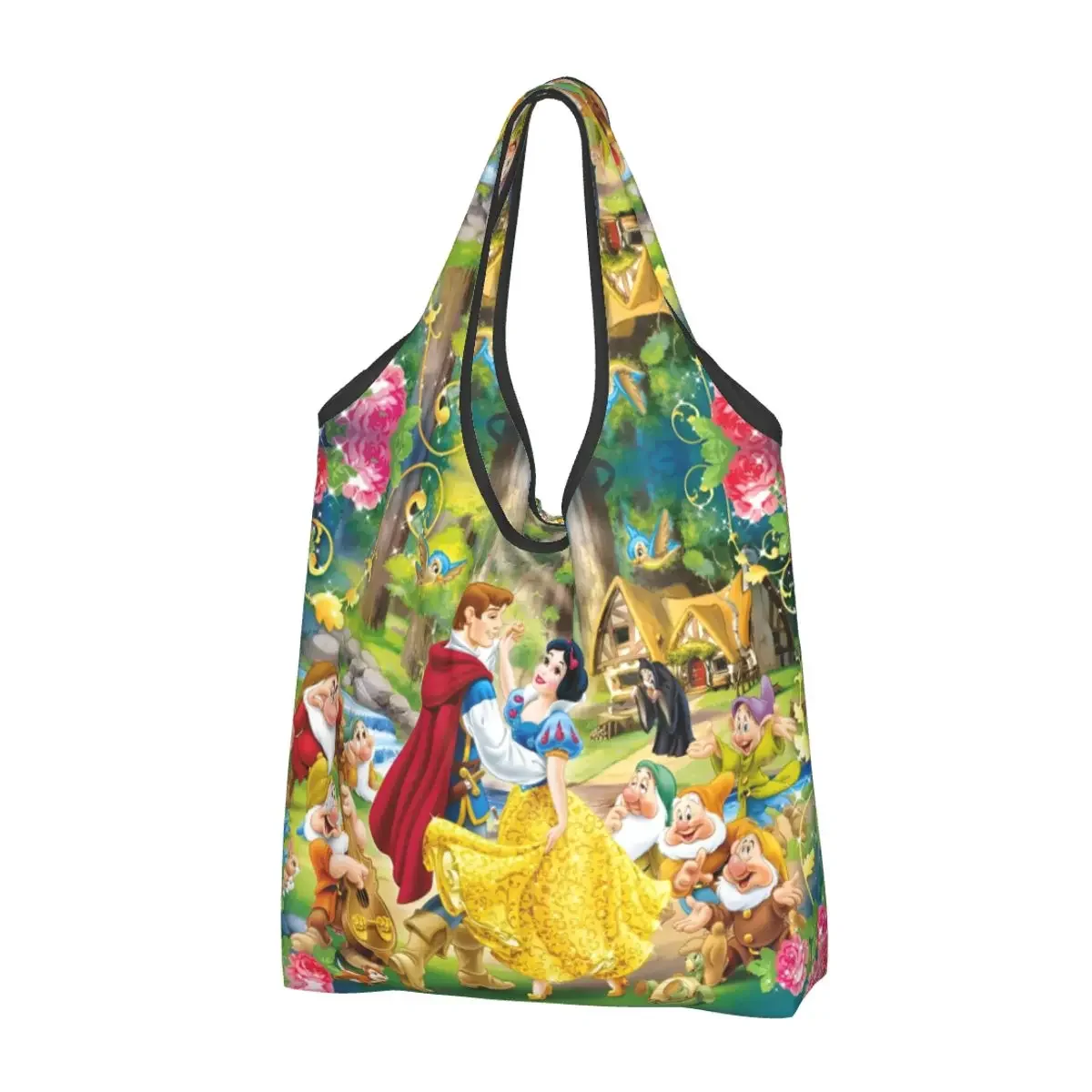 Custom Funny Printing  Inspirational Elena Of Avalor Shopping Tote Bag Portable Shoulder Shopper Anime Adventure Handbag