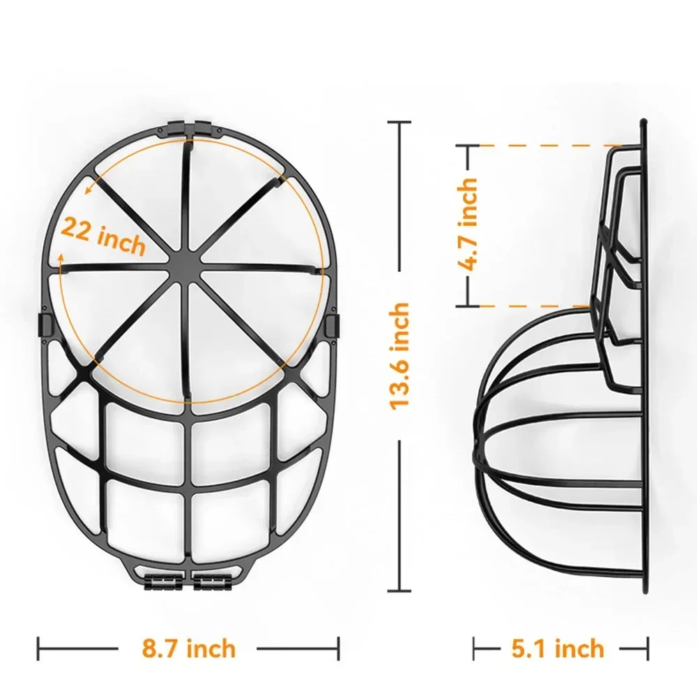 Washer Anti-deformation Cap Baseball Cap Protector Rack for Dishwasher Washing Machine Hat Washer Frame Creative Home Supplies