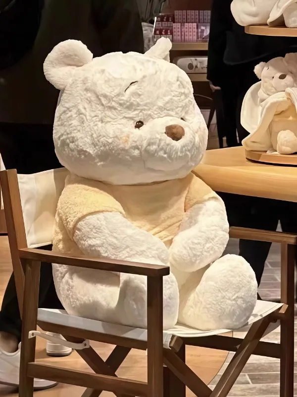 cute-winnie-the-pooh-plush-doll-short-sleeve-bear-pillow-toy-gift-for-girlfriend-soft-stuffed-toys-sleeping-pillow-for-women