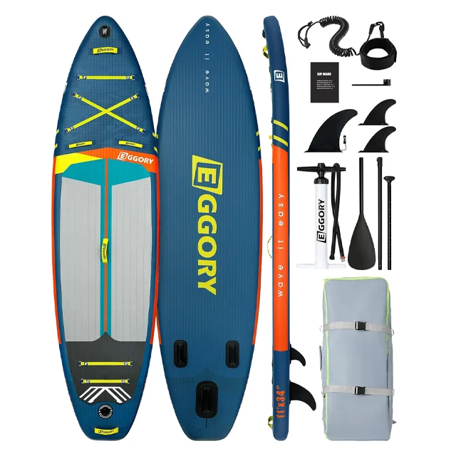 

Drop Stitch sup Board Inflatable 10'8" 35" Fishing sup Pedal Stand up Paddle Board with Seat Fishing Rod Holder
