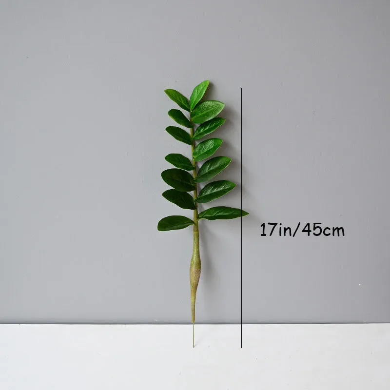 51in Fake Plant Large Artificial Ficus Plants Branches Plastic Fake Leafs Green Banyan Tree For Home Bedroom Garden Shop Decor