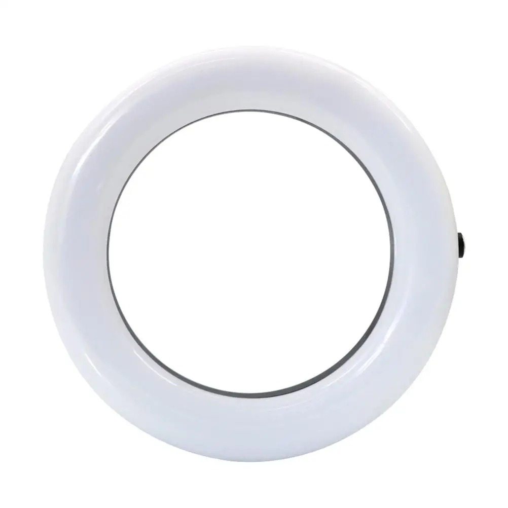 Распродажа RGB, меняющая цвет, с регулируемой яркостью, кольцевая лампа с дистанционным управлением, простая в эксплуатации светодиодная лампа для домашнего кальяна