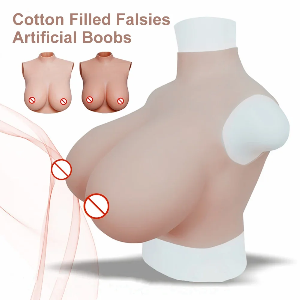 Huge Realistic Shemale Fake Boobs Fake Chest False Breast Crossdressers Silicone Breast Tits For Drags Mastectomy Transgender