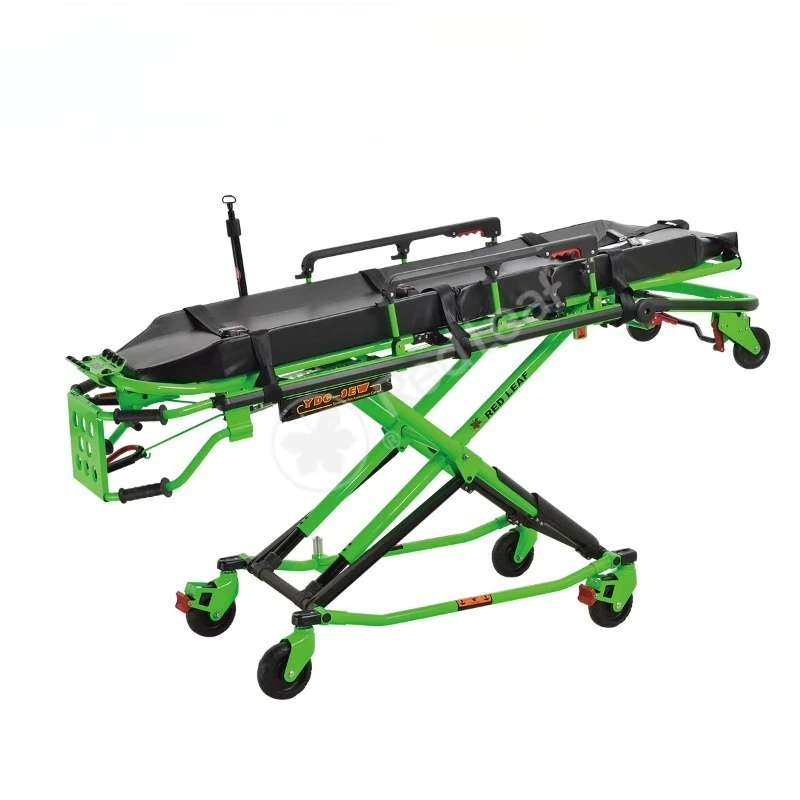 YDC-3E Aluminum Alloy Adjustable Emergency Collapsible Stretcher for Ambulance Car