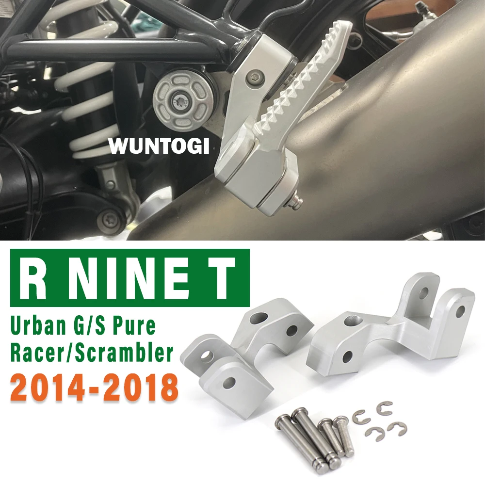 

NEW RNINET Motorcycle Accessories Foot Peg Lowering Kit Footrest Relocation For BMW R9T R NINE T Rninet Pure Scrambler Urban