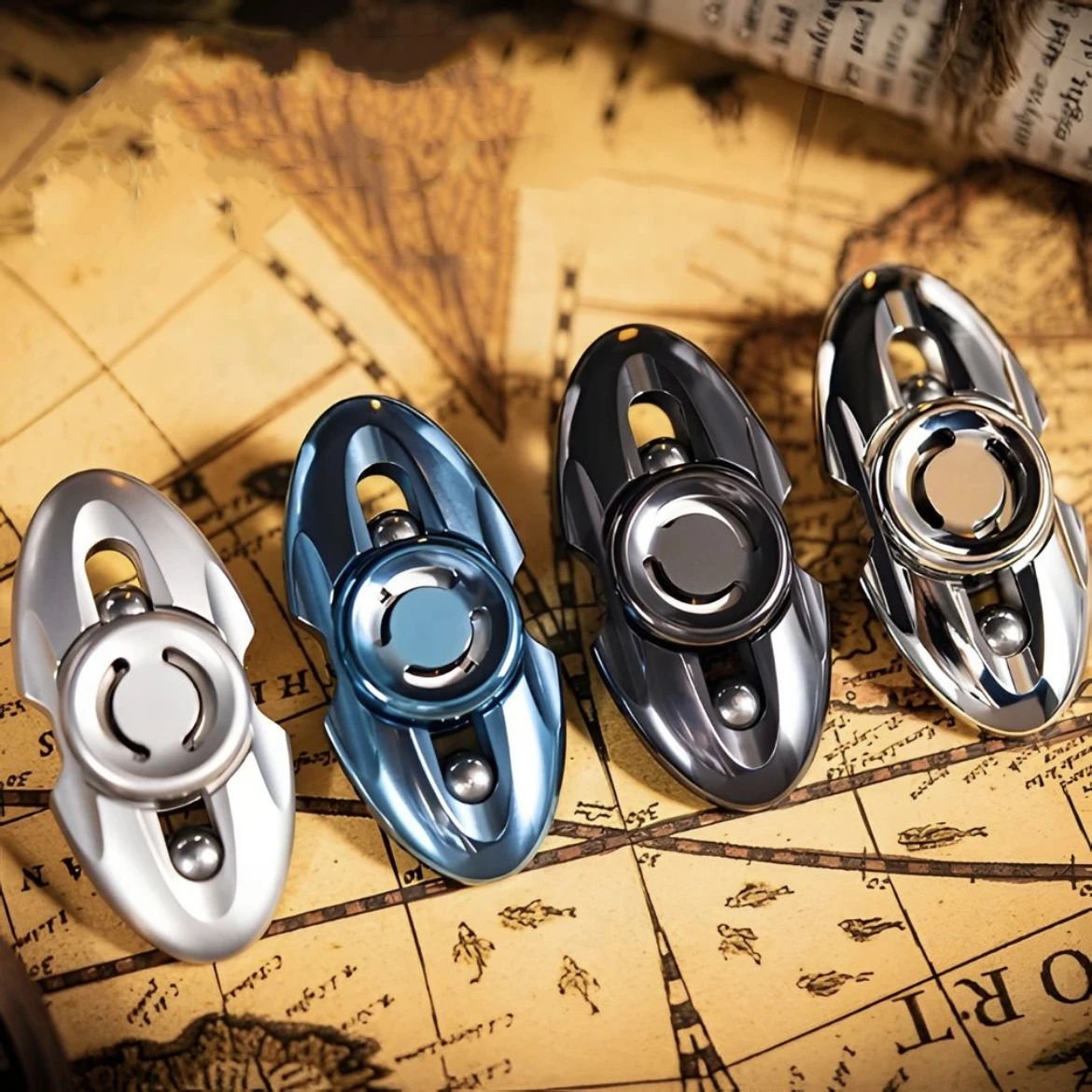 Zero 01edc brinquedos fidget slider zircônio liga spinner metal anti ansiedade sensorial tdah foco adultos portátil