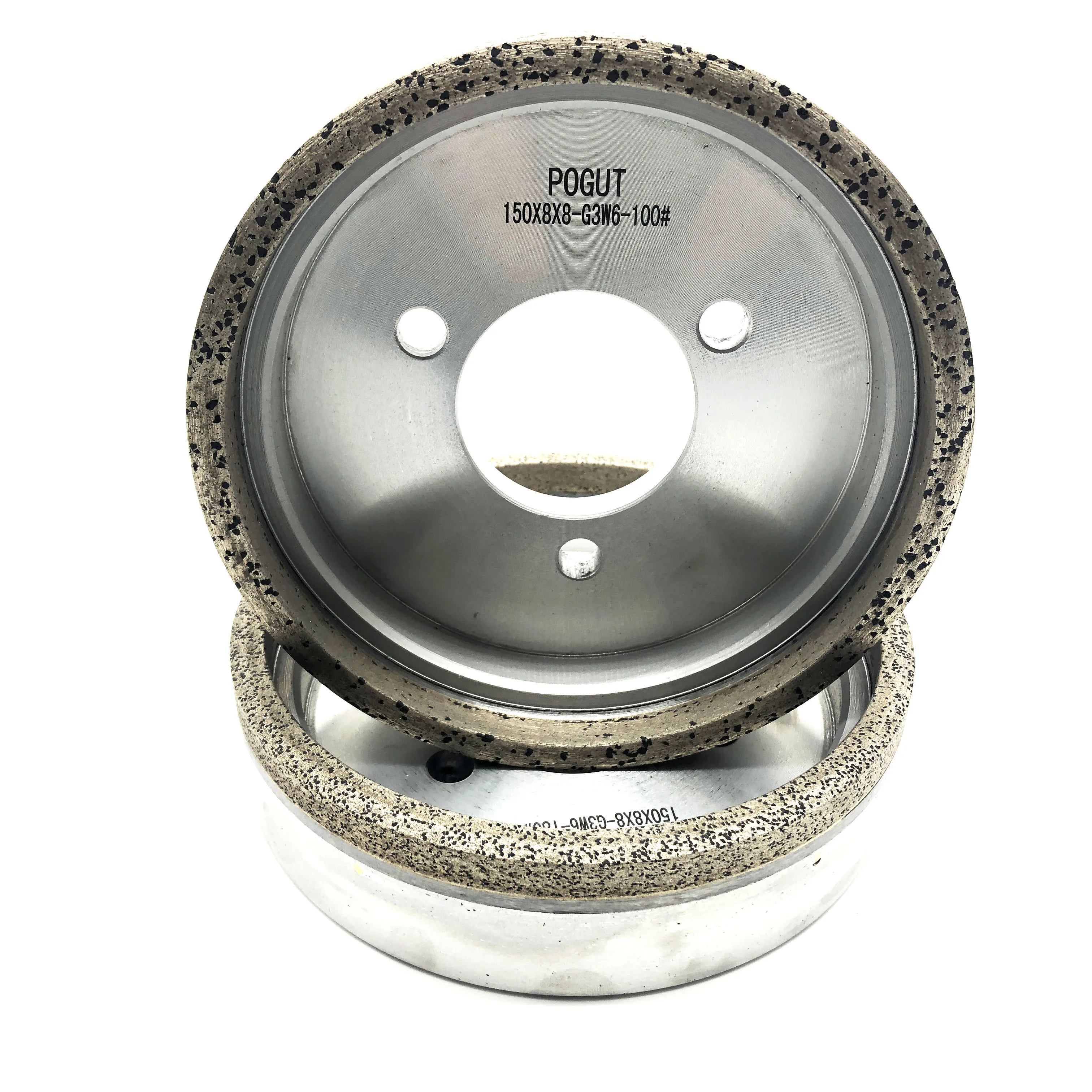 Diamond Diamond Abrasive Wheel 150*8*8, Diamond Grinding Wheel for Glass Straight Edge Machine and Double Edge Machine