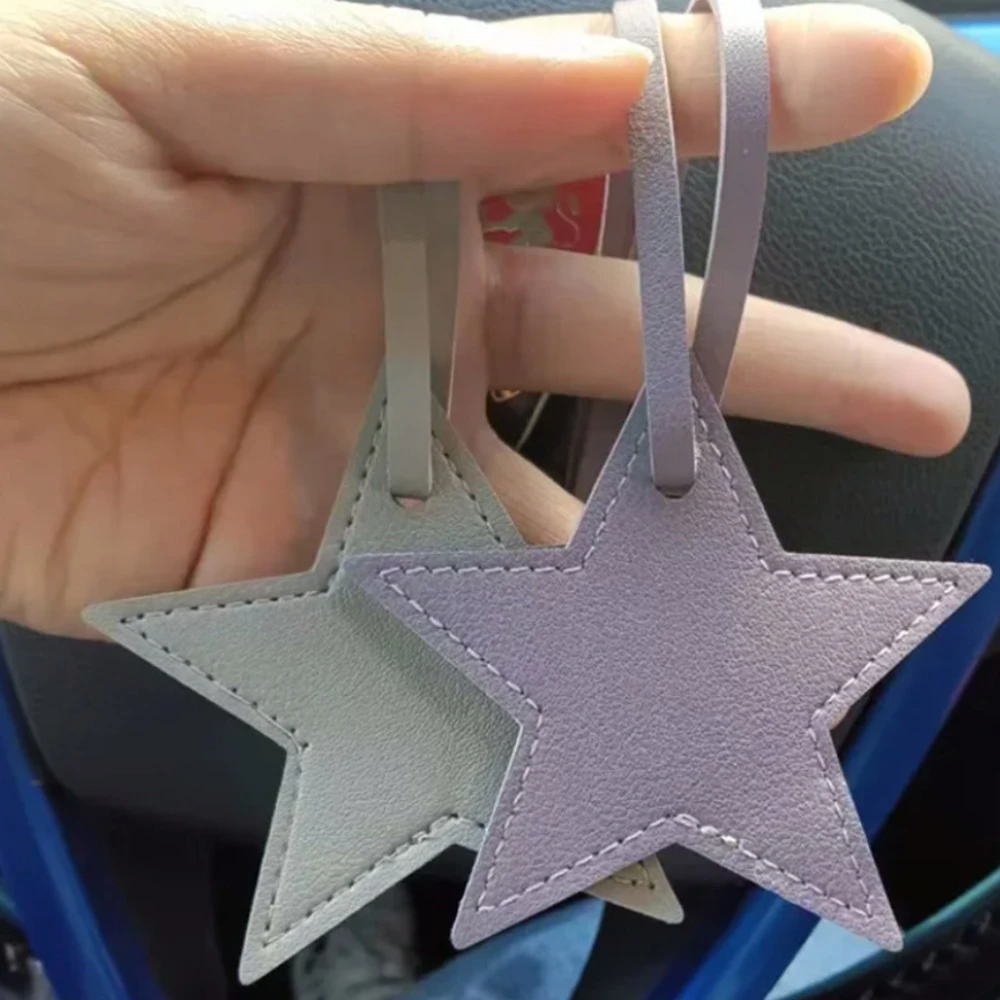 Personalisierte Buchstaben Lucky Star Anhänger für Taschen Beliebtes DIY Geschenk Benutzerdefinierter Name Frauen Taschenanhänger Zubehör Mode Auto Ornament – Detail 10