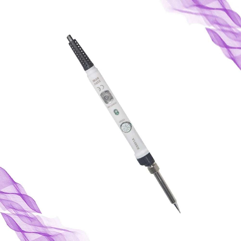 

60W Adjustable Constant Temperature Electric Soldering Iron Set Internal Heat Type Stand Suction Tin Pump High Temperature