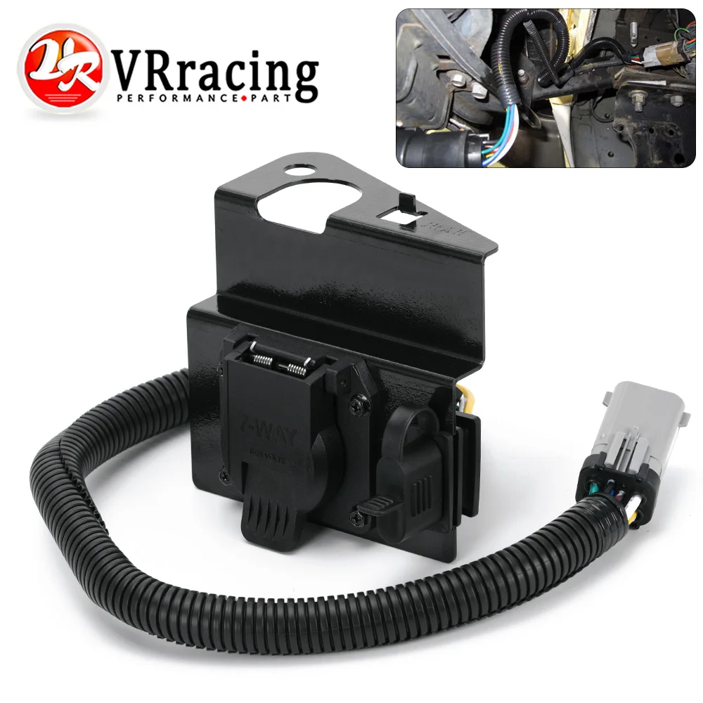 4 & 7 Pin Trailer Tow Wiring Harness Plug For 2002-2004 Ford F250 F350 Super Duty Replace ‎2C3Z-13A576-DA