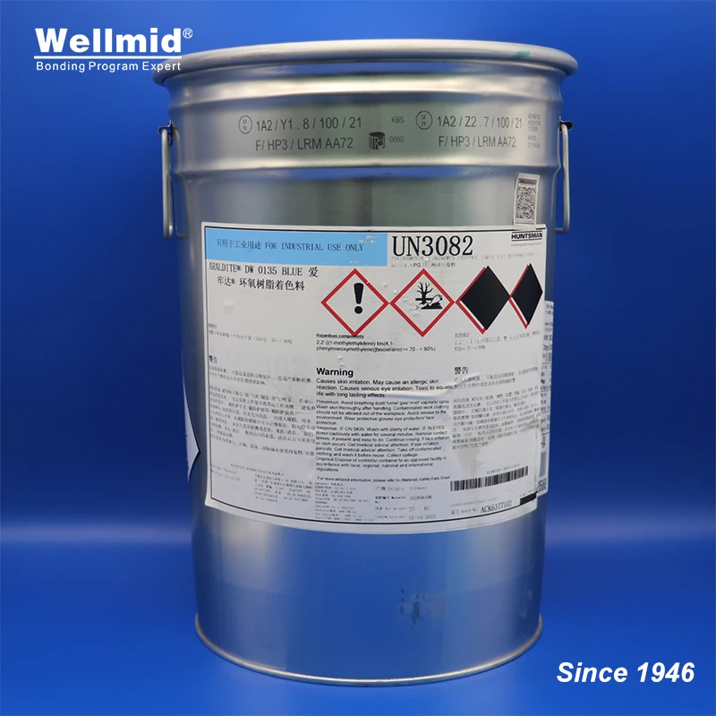 DW 0135 Blue 25KG ARALDITE Colouring paste is high concentration epoxy base color paste with high temperature resistance