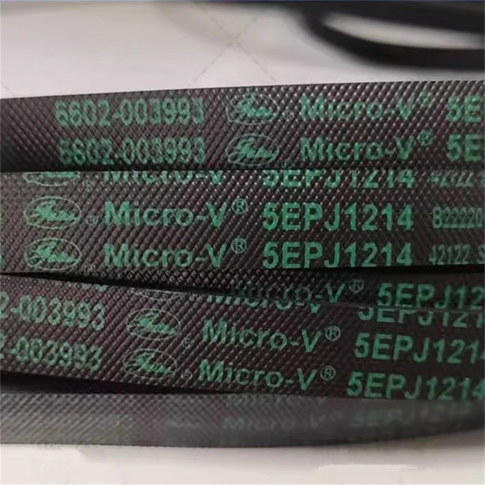 Correia de transmissão para a máquina de lavar do cilindro de Samsung, correias de borracha, 1270j5 001497, 6602-003993, 5EPJ1214, 6602-3999, 5EPJ, 1PC