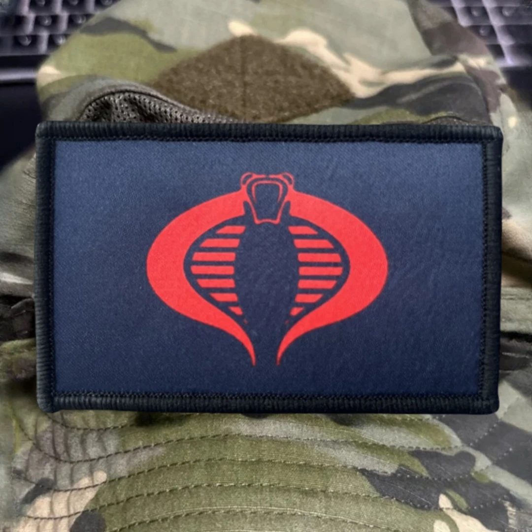 코브라 플래그 군대 완장 인쇄 후크 및 루프 패치 의류 - Patch Morale Tactical Military Hook Loop 리뷰 및 가격