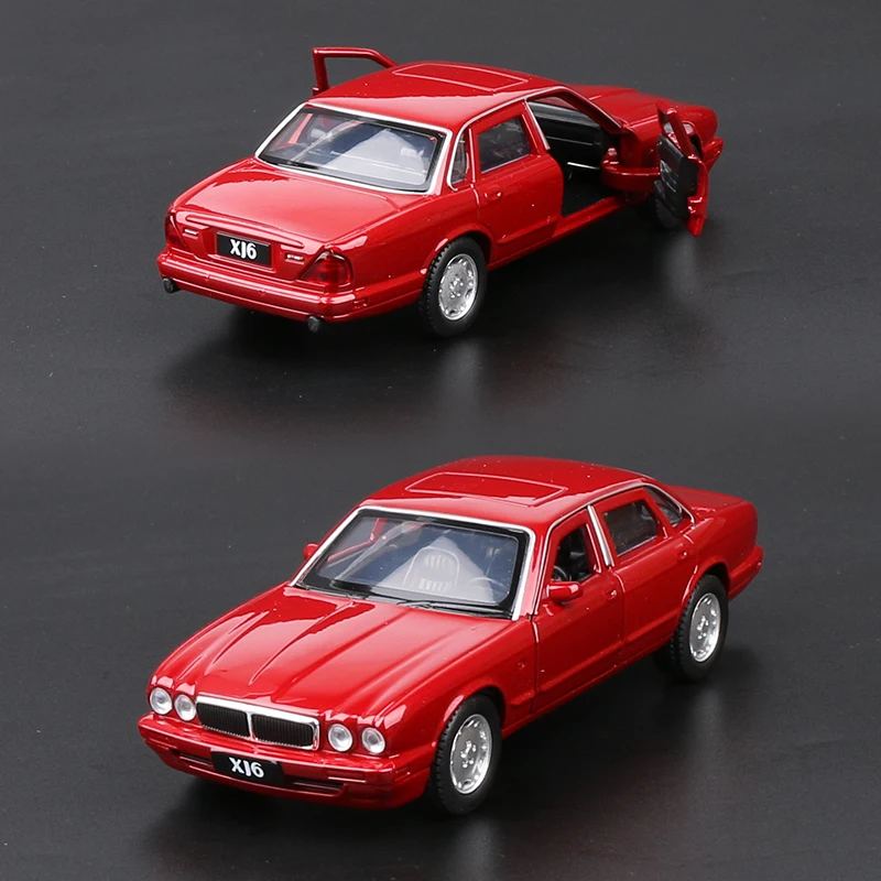 ジャガー-Xj6ダイキャスト合金車モデル,クラシック車両,ハイ