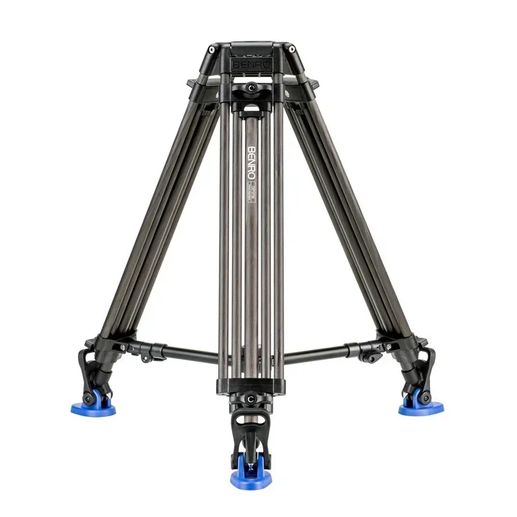 

Heavy Duty Adjustable Dual Stage 75mm Bowl CF Digital Camera Video Tripod Stand Fits Video Heads