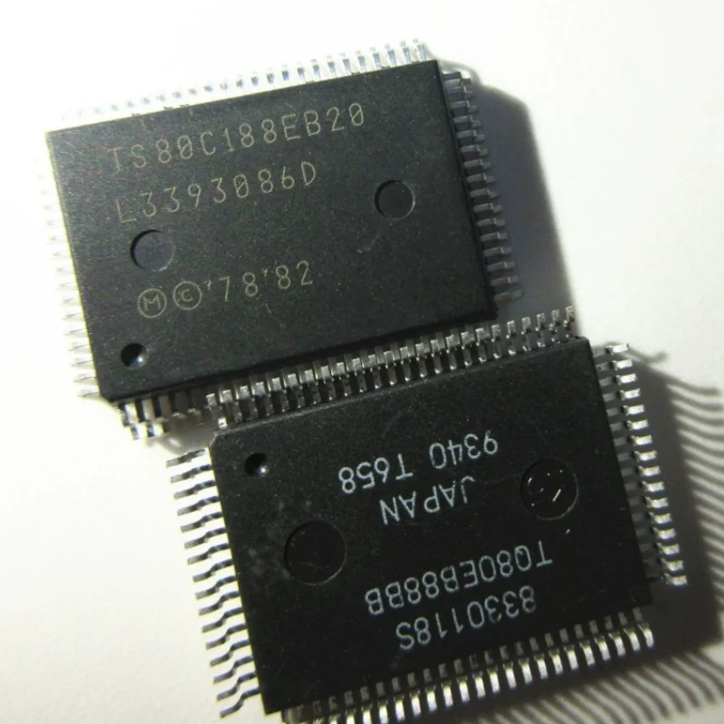 

3PCS New TS80C188EB20 QFP80 Microcontroller chip IC