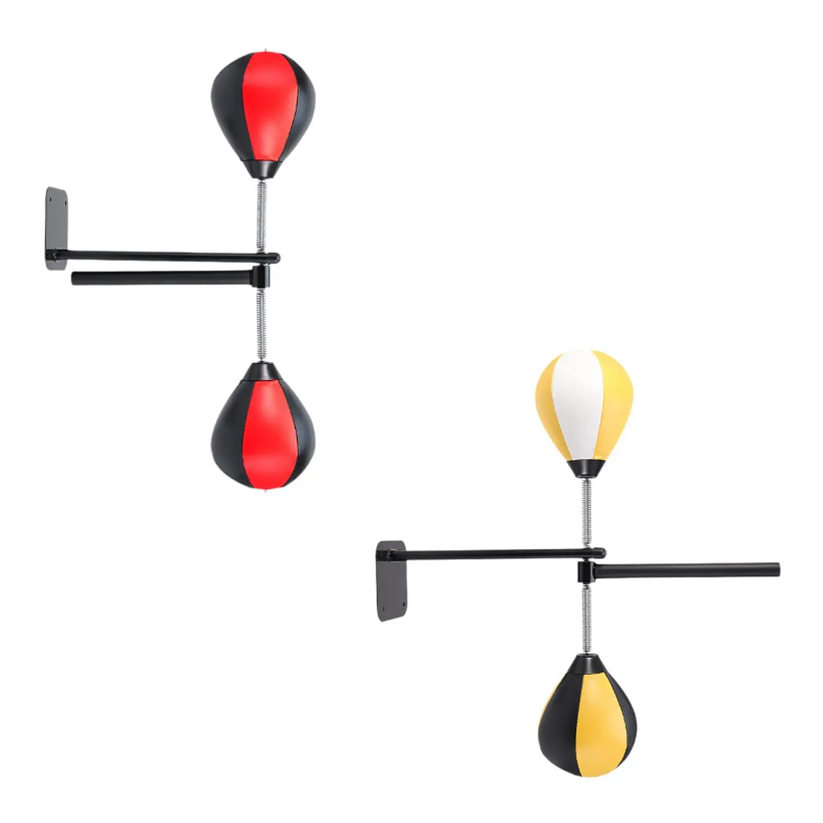 Boxing Bar with Punching Bag, Height Adjustable Boxing Bar, Wall Mounted Boxing