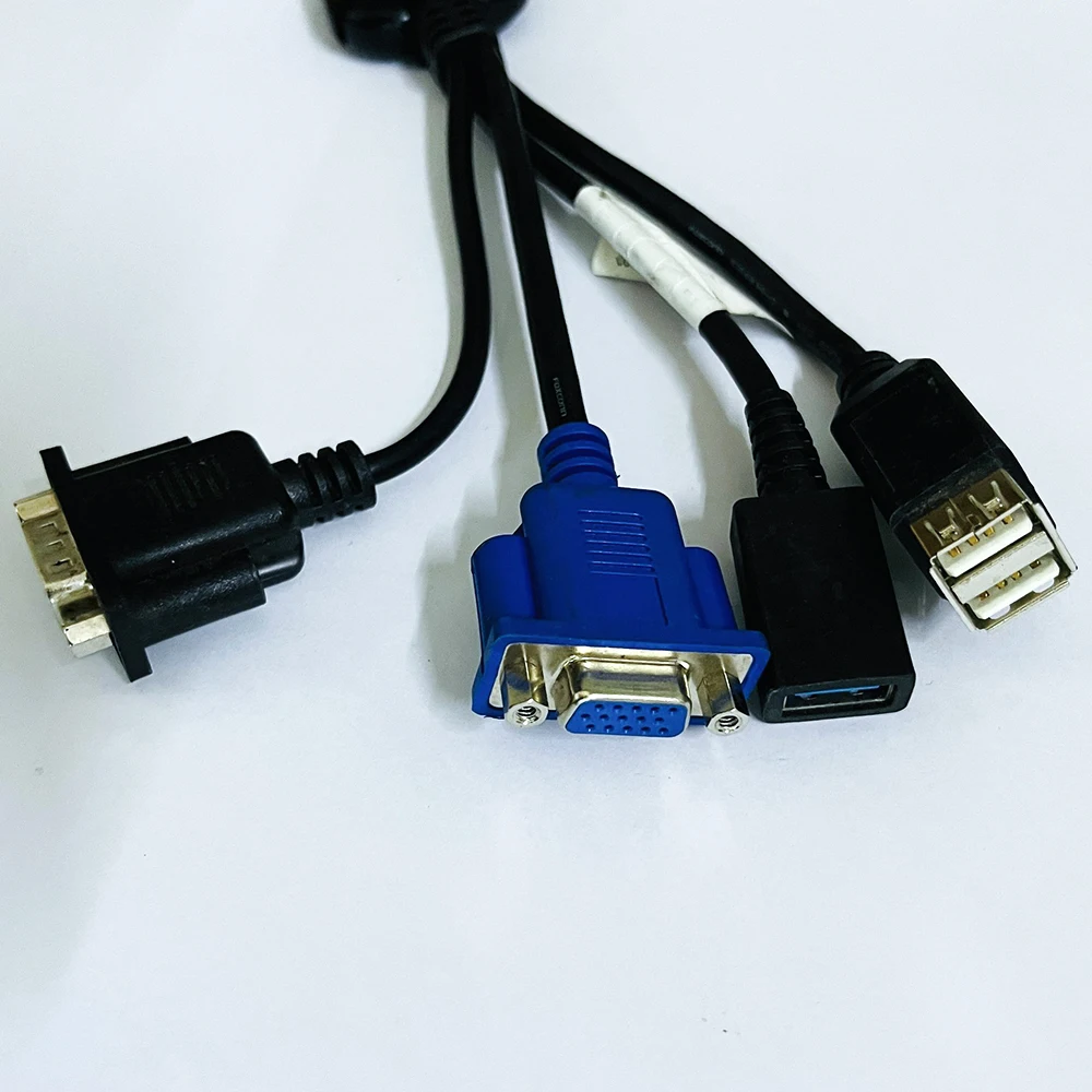 Original for Inspur Blade Server Adapter Small Braid Interface IO-VGA+USB Conversion Cable V0160LD000000000 Adapter Cable