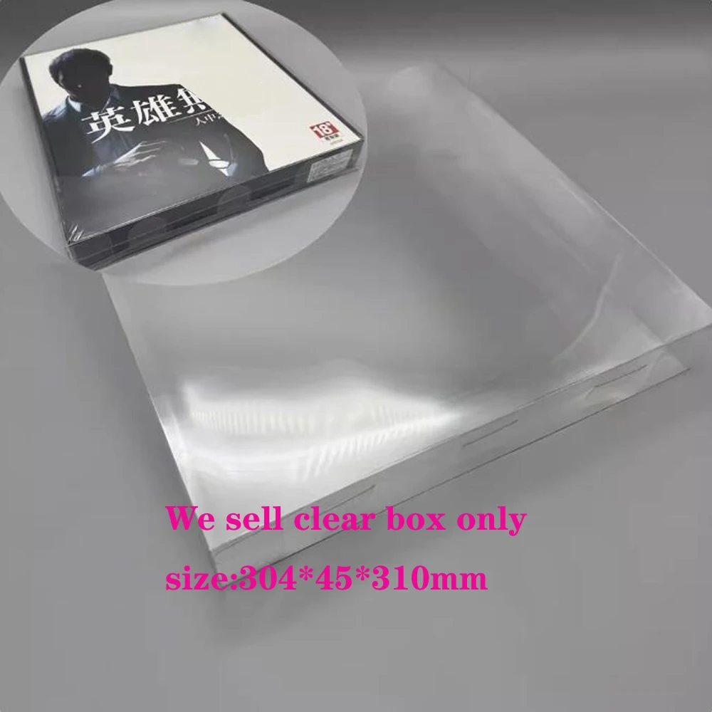 10pcs Transparent collection display box for Like a Dragon Gaiden: The Man Who Erased His Name Limited edition Taiwan version