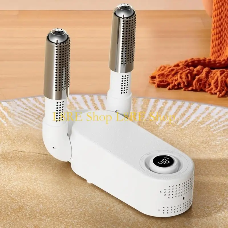 L8RE كفاءة الحذاء مجفف القفازات مجفف القبعة 360 درجة مجفف حذاء الهواء الساخن