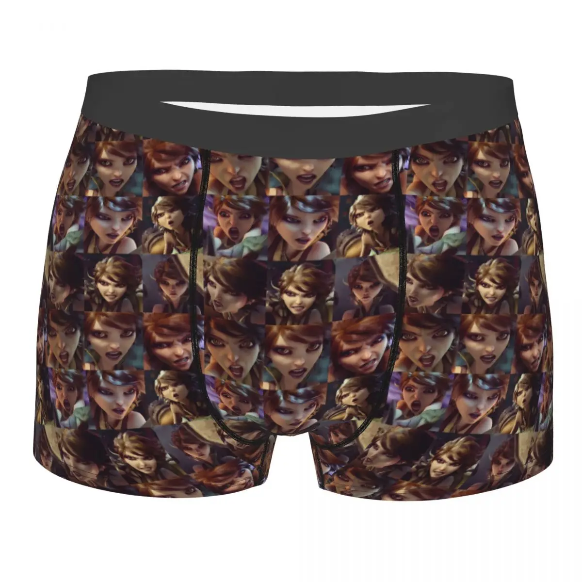 

Customized Animation Strange Magic Underwear Male Printed Boxer Briefs Shorts Panties Breathable Underpants