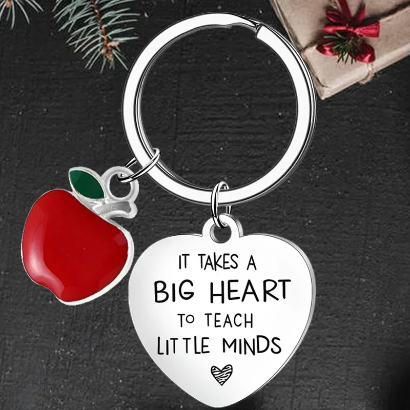 Cute Teacher Appreciation Gifts Keychain Teachers ' Day gift Key chain Keyring Holder