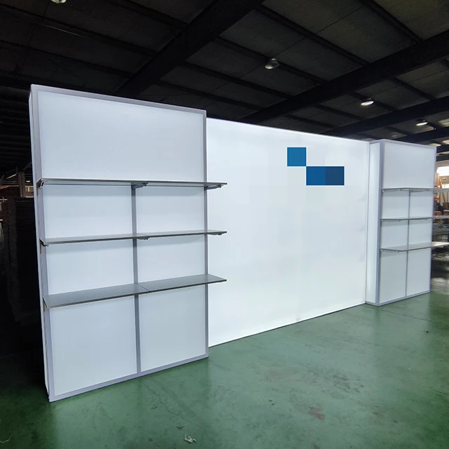 Exhibition Booth Design Trade Show Display Expo Booth Fair Stand Led Backlit Trade Show Booth