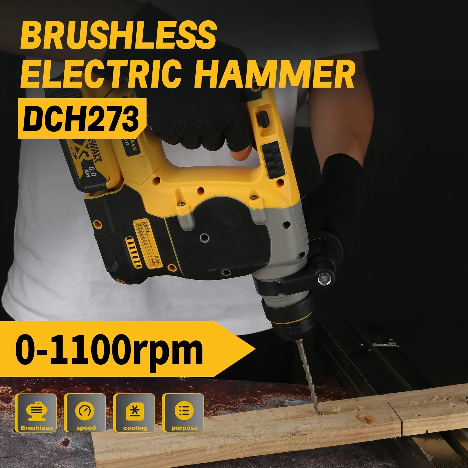 Dewalt DCH273 Brush…