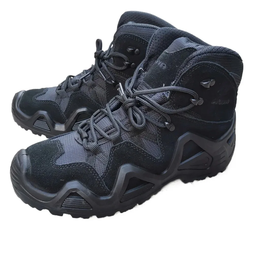 Black Tactical Men's Waterproof Walking Hiking Boots Army Combat Military Work Hunting