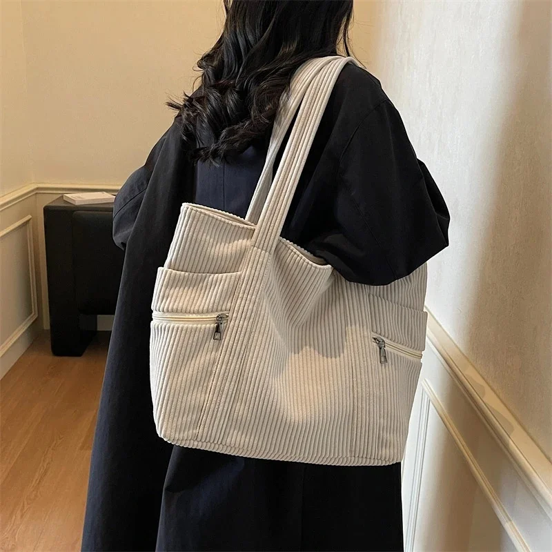 سروال قصير سعة كبيرة حقيبة كتف الطالب الكورية اليابانية خمر شيك الحرم الجامعي حمل للنساء المراهقات العودة إلى المدرسة عادية #1