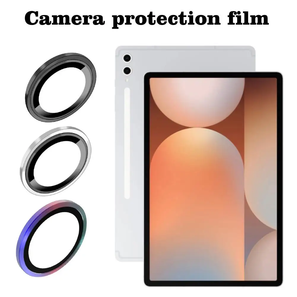 2Pcs Objektiv Schutz Film Für Samsung Galaxy Tab S10 Ultra Metall Ring Kamera Protektoren Für Tab S10 Ultra Objektiv glas