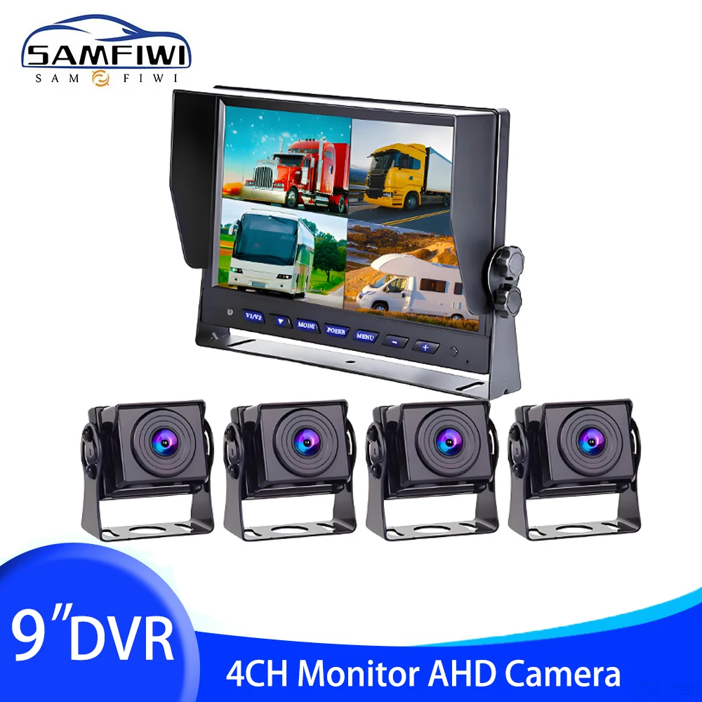 9Inch 4CH Dvr Monit… - image