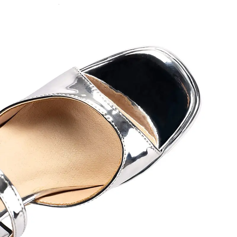 

ASILETO Design Сексуальные женские босоножки на высоком каблуке 14,5 см на платформе Hill 4 см с пряжкой и ремешком Большой размер 41 42 43 Туфли для вечеринок и свиданий