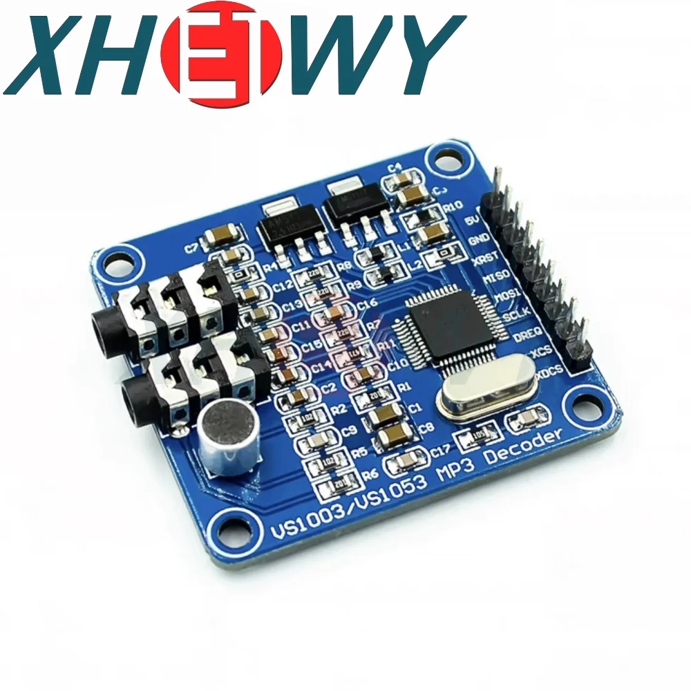 VS1003B VS1053 MP3 Decoding Module,Microphone Head,STM32 Microcontroller Development Board Accessories