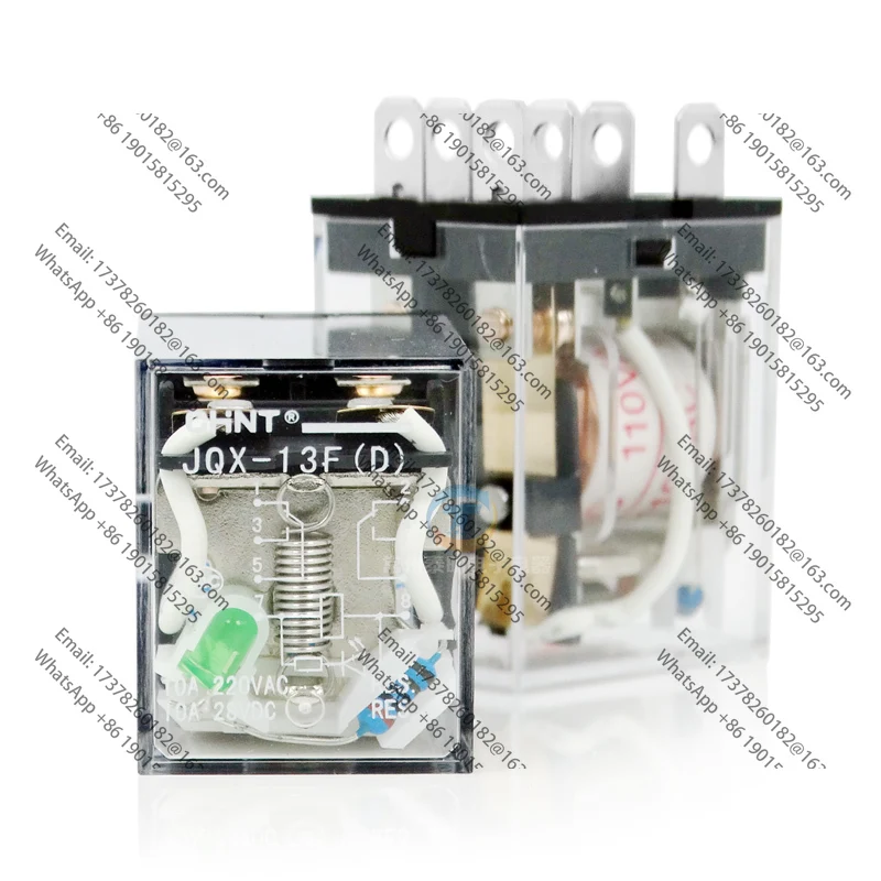 

Minirelé enchufable CHINT General, JQX-13F con indicador LY2 220V 24V, 5 unids/lote