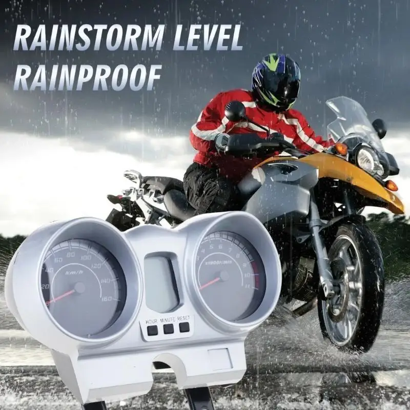 G7NA Klares großes Display Armaturenbrett Kilometerzähler Tachometer für CBX250 CBF250 – Detail 5