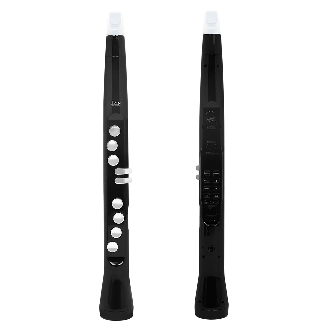 IRIN S58 Electric Blowpipe 4-Degree Bluetooth Connection Adjustable LCD High-Definition Display Dual Fingering Blowpipe