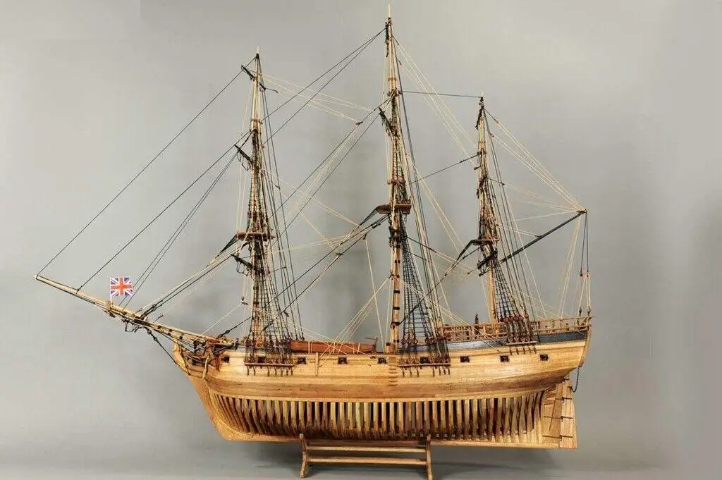 

HMS Druid 1766 Scale 1/50 900mm 35.4" POF Pear Wood Version Model Ship Kit