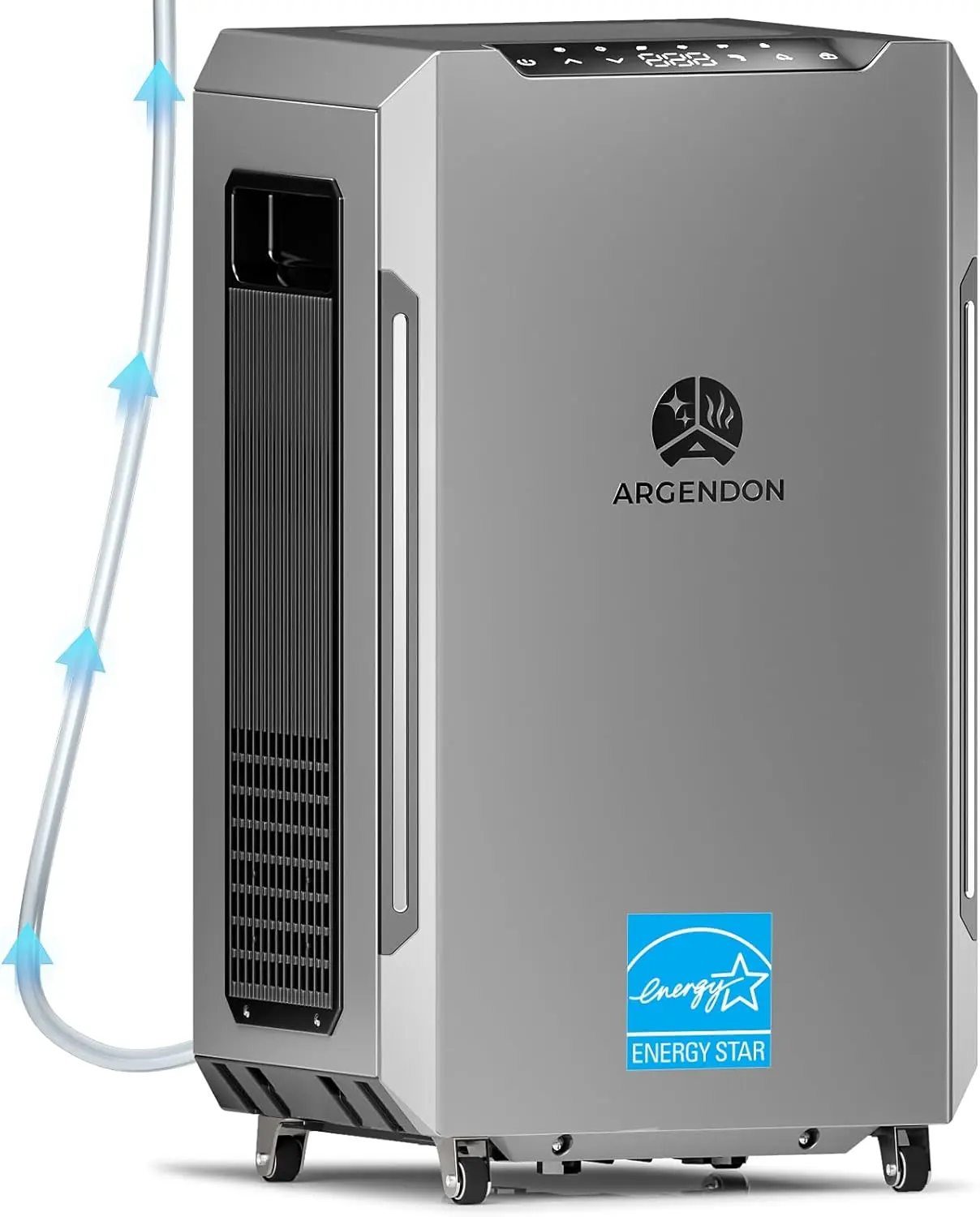 70 PPD Energy Star Dehumidifier for Basement, Commercial Dehumidifier with Pump and Drain Hose - High-Capacity Moisture