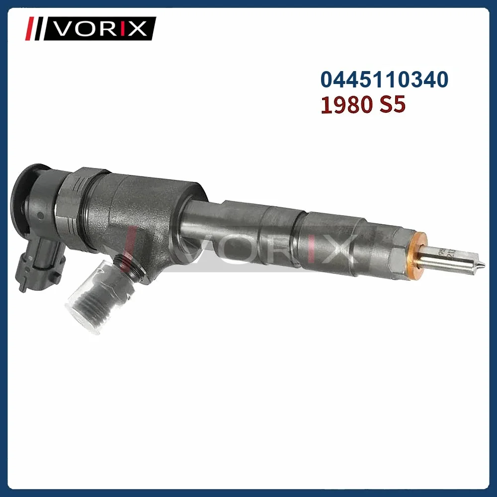 

Fuel Injector 0445110340 1980 S5 for Ford Fiesta 1.6 TDCi Fiat Scudo 2012-2016