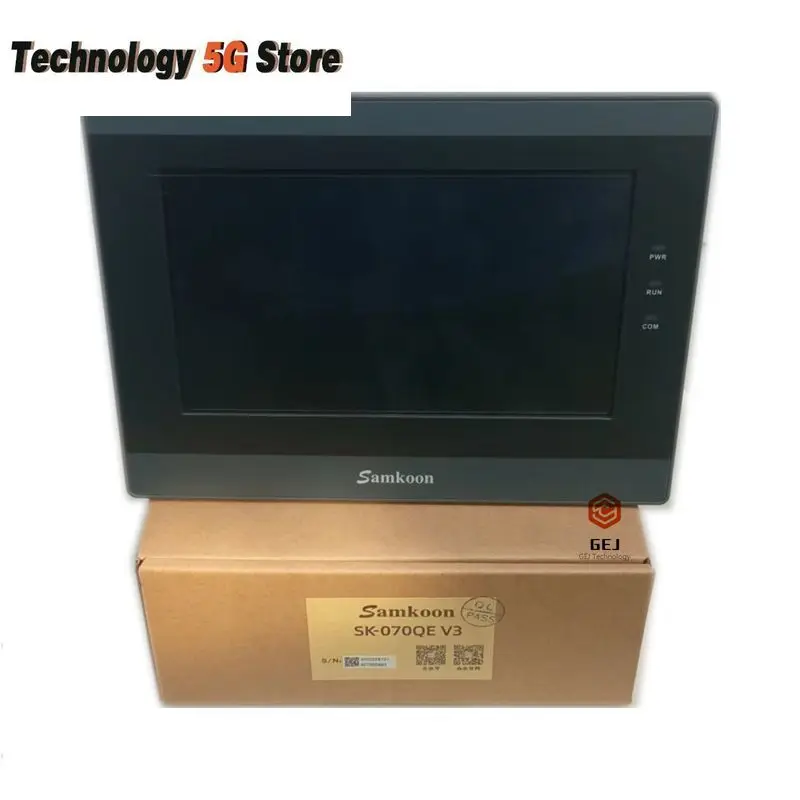 

7 Inch SK-070QE V3 Samkoon DC 24V 800*480 Resolution Touch Screen HMI