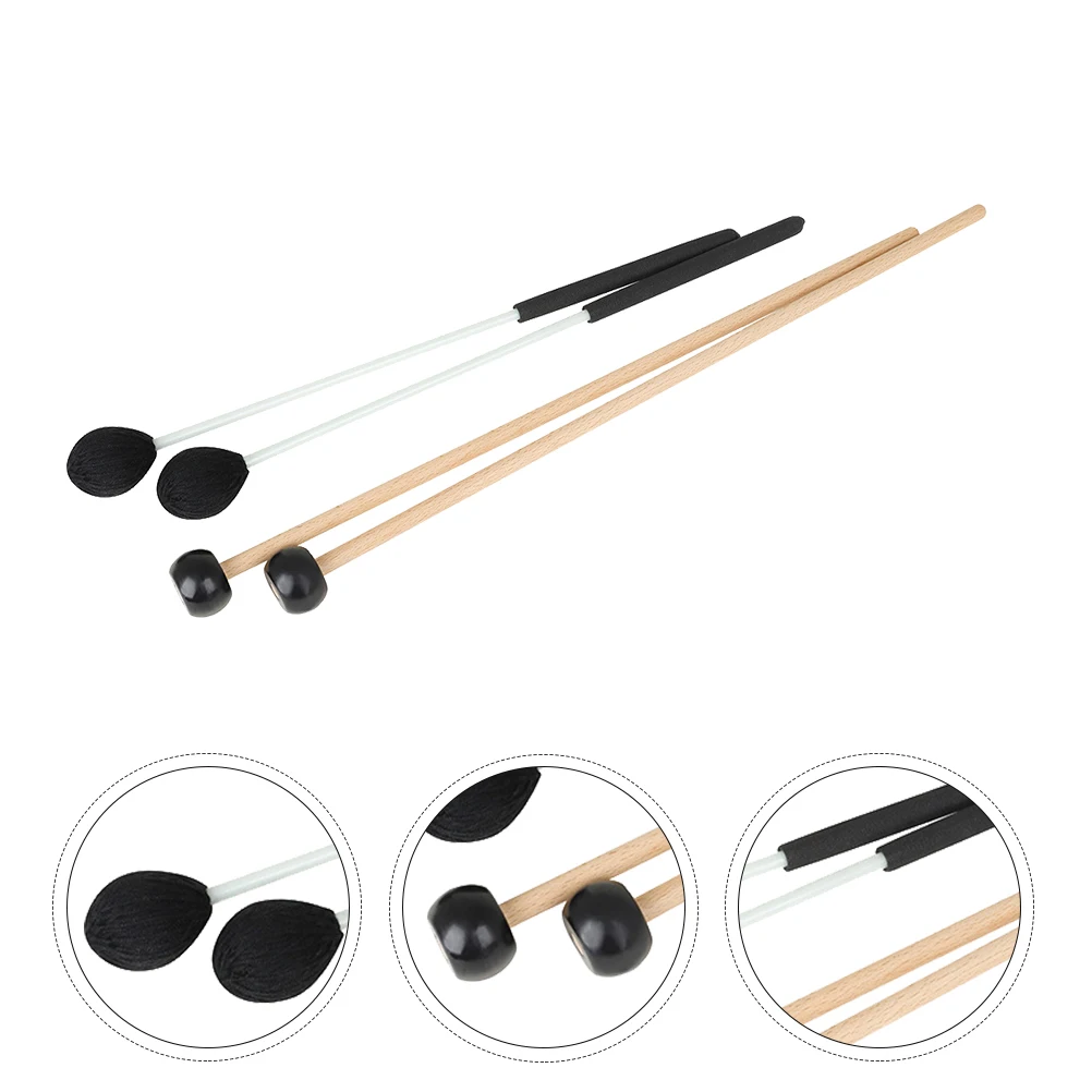 

Smooth Surface Marimba Hammer No Burrs Professional Percussion Mallets Xylophone Sticks Instrument Accessories