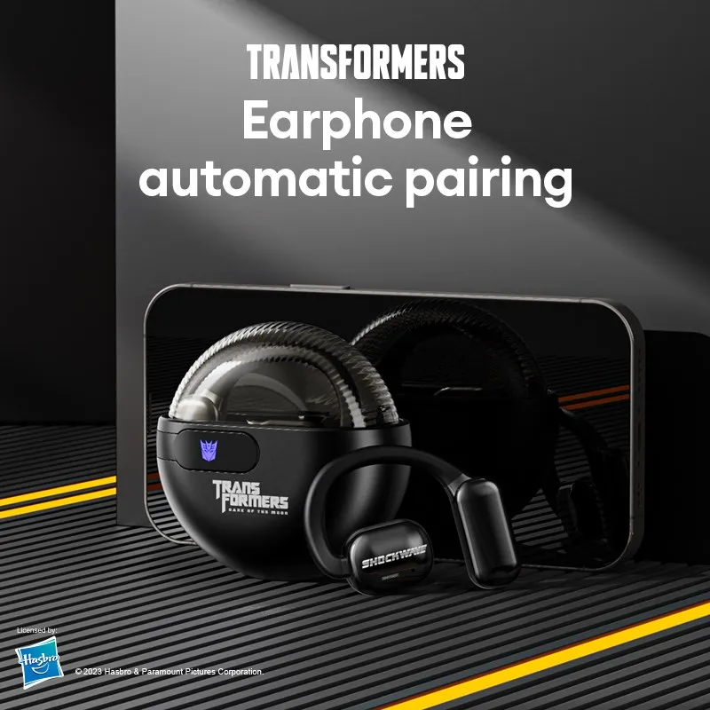 Transformers TF-T09  New Ear Hook Wireless Headphones Sports Gaming Earbuds Bluetooth 5.3 Earphones Headset Long Battery 2023