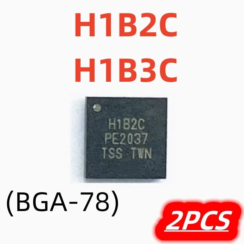 2PCS/LOT H1B2C H182C H1B3C HIB3C UR0605B-FT021 New BGA-78 chip in stock