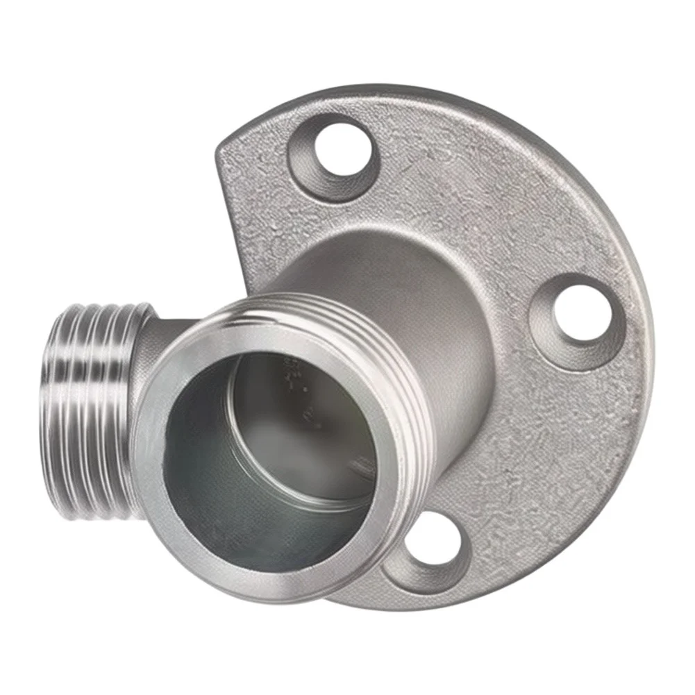 Stainless Steel Faucet Mounting Base Bracket Suitable for Use with Flexible Hoses and Standard Plumbing Valves
