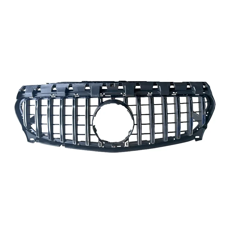 

High Quality Piano Black Finish Front Grille Replacement For CLA 117 Direct Sale
