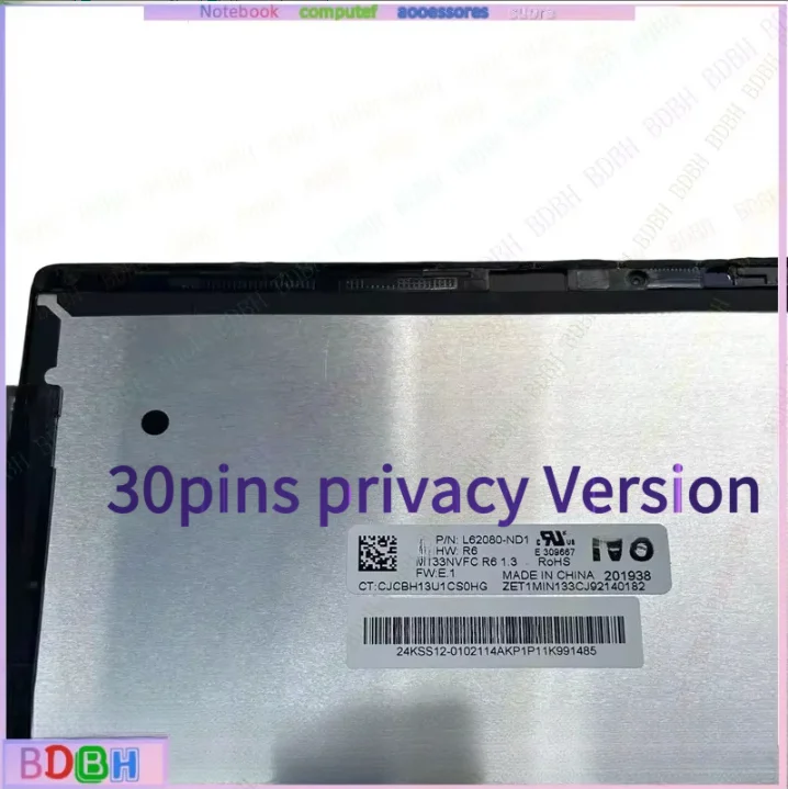 ZQ Replacement Laptop Touchscreen For Elite Dragonfly Notebook PC Screen Touch Display G1 G2 Assembly LCD L74089-001 L83450-001