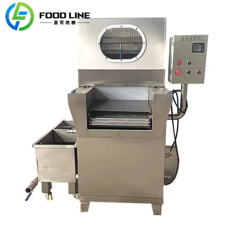 FL Customized  Poultry Brine Brine Manual Water  Fish Salted Braised Beef Chicken Injection Syringe Machine