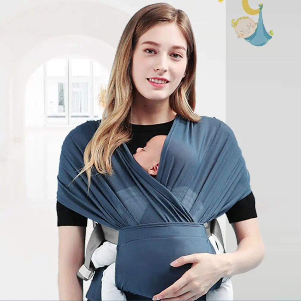 

Ergonomic Newborn Baby Sling Wrap Breathable Adjustable Toddler Carring Belt Stretchy Infant Swaddle Strap Mommy